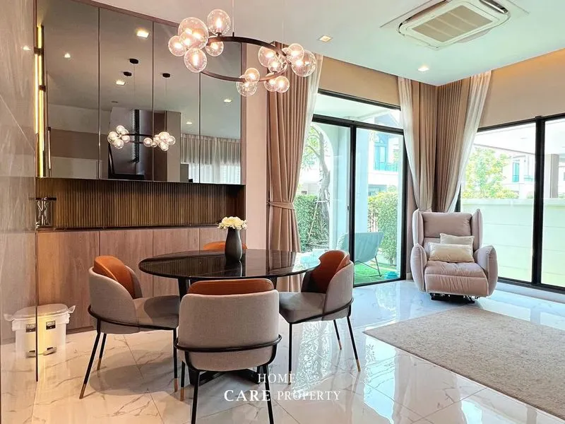 บ้านสไตล์ยุโรปในโครงการบางกอก บูเลอวาร์ด บางนา-ศรีนครินทร์